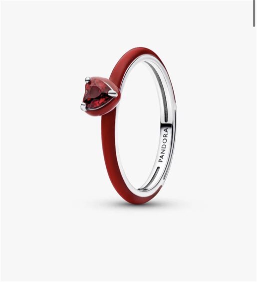 Anello Pandora Donna -- in Argento Zircone 193088C05-50 - 193088C05-50